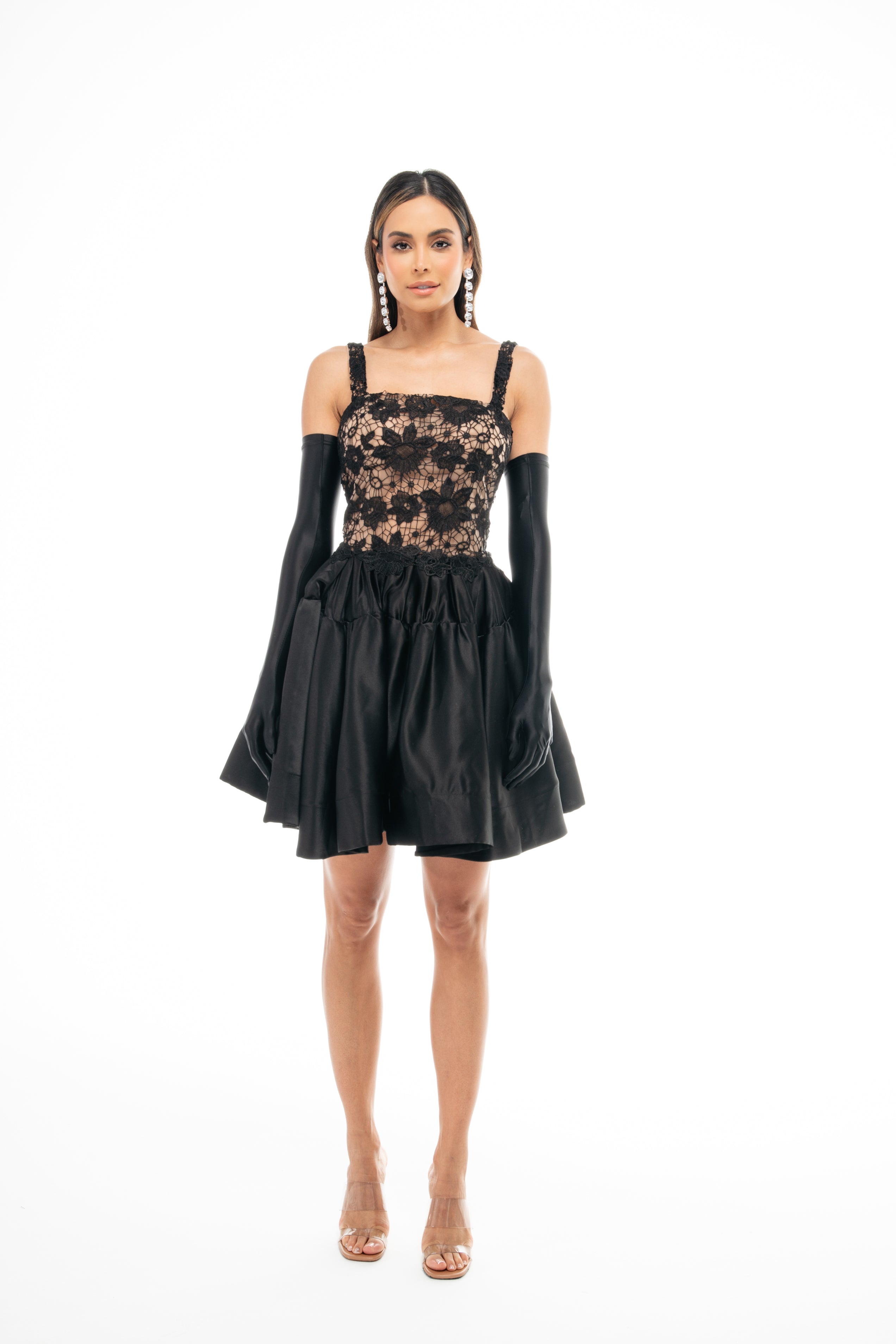 MARIE ANTOINETTE DRESSES BLACK - Queens and Crowns Shop
